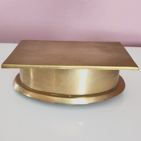 Brass Stash/Trinket Box - Picture 1 of 15